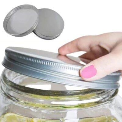 LOWPRICESUPPLY 2 Gallon Mason Jar Lid Replacement Lid for Beverage Dispenser Metal Lid 5 5/8 In