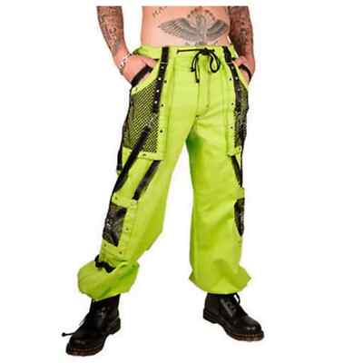 Men s Bondage Techno Cyber Pants   Neon Edge Gothic Streetwear