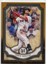 Andrew Benintend 2018 Topps Museum Collection Copper Parallel Base Card # 78
