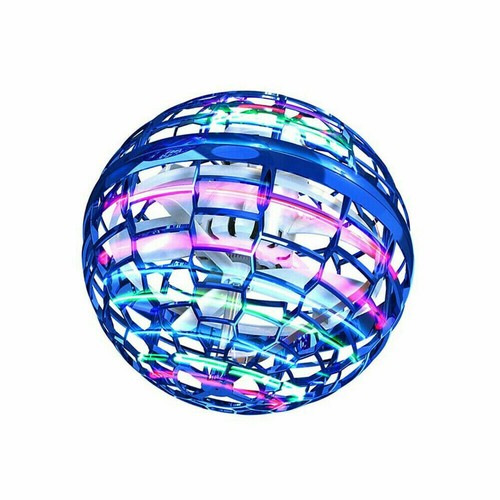 Hand-Controlled Flying Orb Ball Mini Drone UFO - Blue | Christmas Gift for Kids - Picture 3 of 10