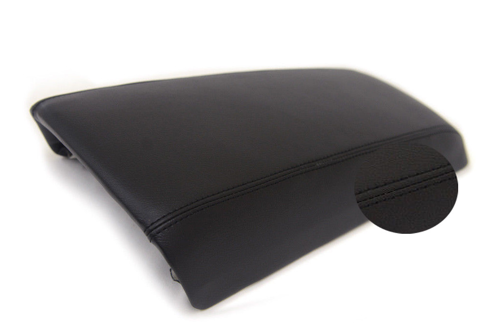 Beige Center Console Armrest Cover For Ford Edge 2011-2020 - PU Leather Lid Cover