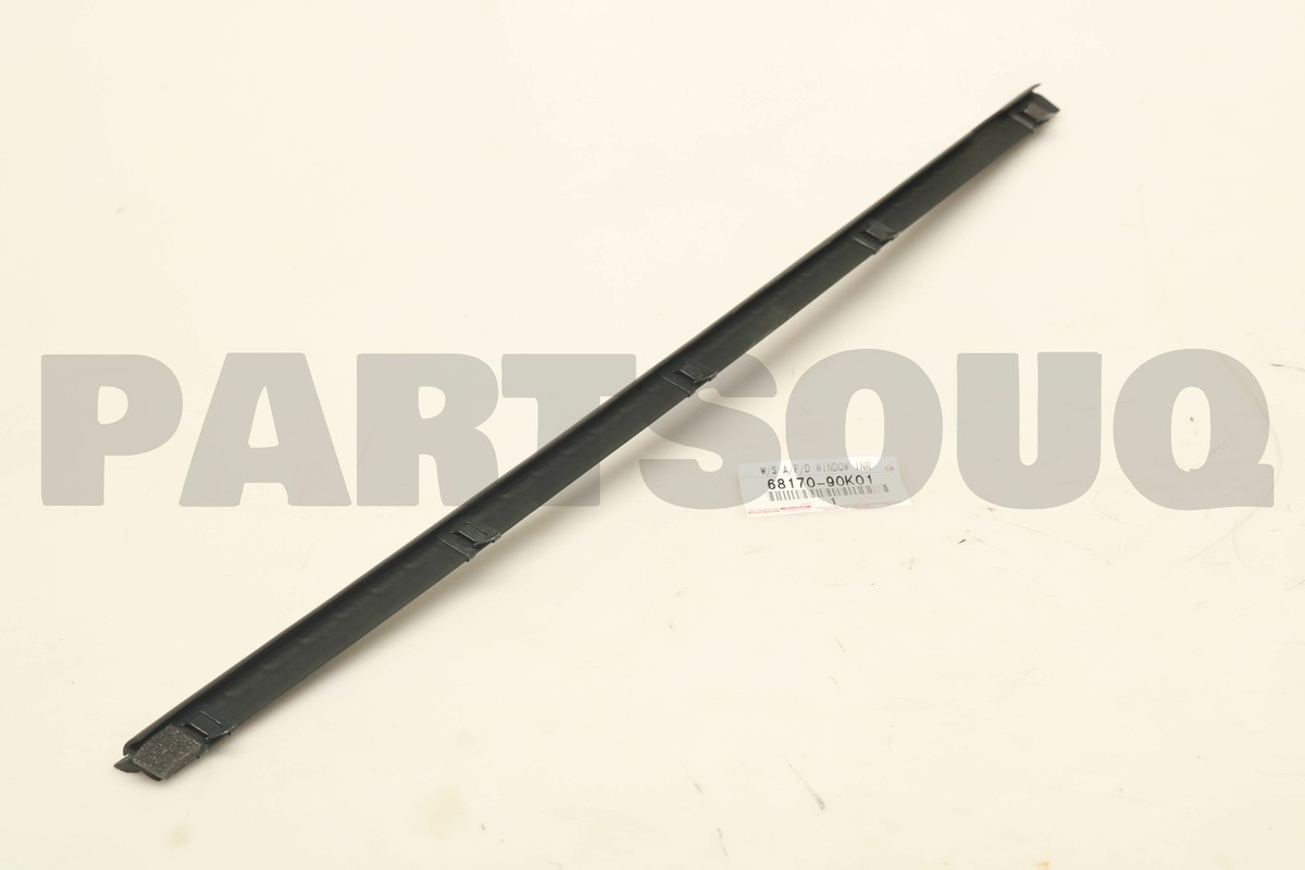 6817090K01 Genuine Toyota WEATHERSTRIP ASSY, FRONT DOOR GLASS 