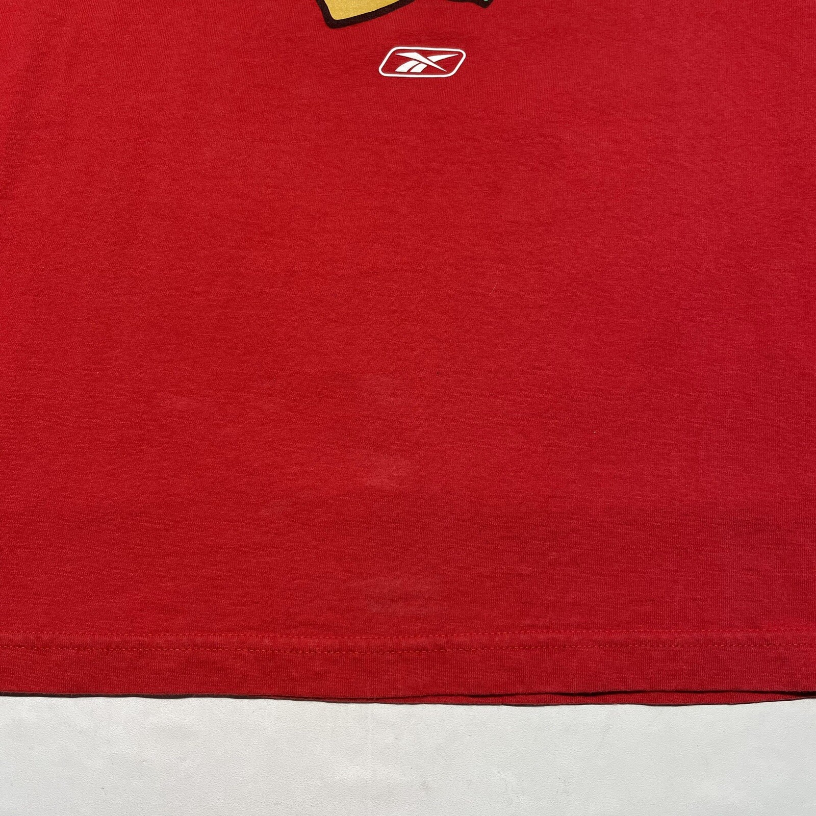 Chicago Blackhawks Long Sleeve T-Shirt Men’s Small Red NHL Hockey Reebok Logo thumbnail 10