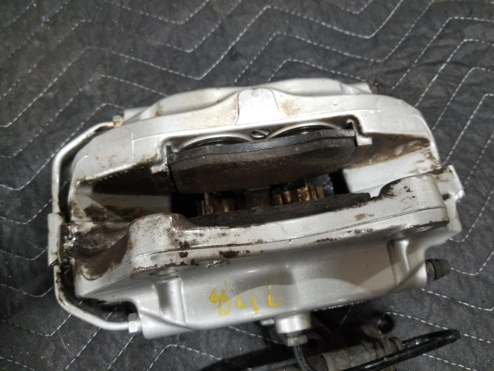 Set 2 Rear Left Right Brake Caliper Black OEM Maserati Ghibli 2015 #84