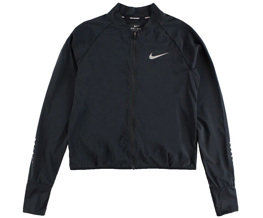 Nike Dri-FIT Black Activewear Jackets for Women