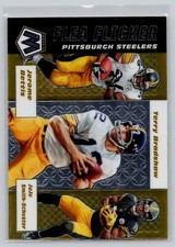2020 Panini Mosaic #FF14 Bettis/Smith-Schuster/Bradshaw Flea Flicker