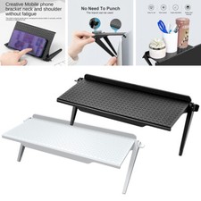 Adjustable TV Computer Rack Screen Top Shelf Storage Rack Multifunction Durable