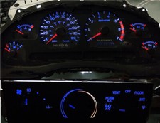 Led Bulbs Kit For Ford Mustang 99-04 Instrument Cluster Gauge Climate Control