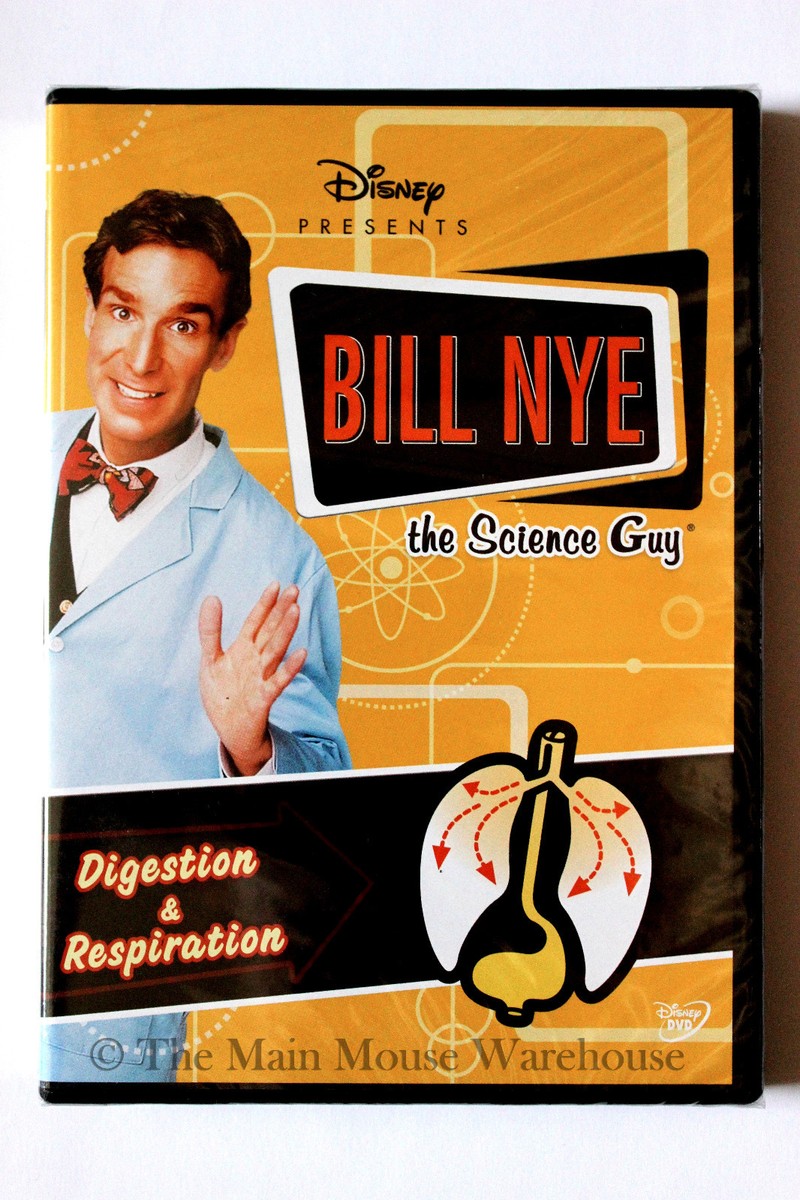 Disney Bill Nye The Science Guy Digestion & Respiration Lungs
