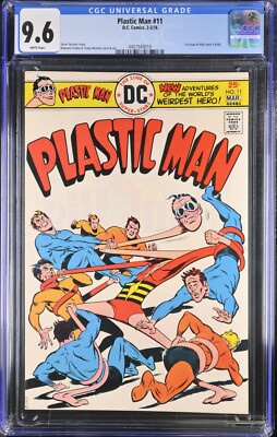 Plastic Man #11 CGC 9.6 (1976) - 1st issue of title since 1968 - Fradon & Hens 