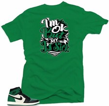 Shirt to Match Jordan Retro 1 Pine Green 2020 Sick J's Green Green
