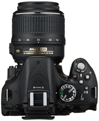 Nikon Digital SLR Camera D5200WZBK AF-S DX NIKKOR 18-55mm f/3.5