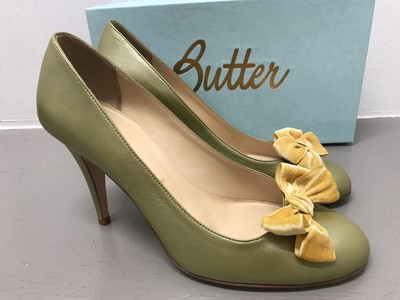 ladies green heels