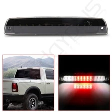 Black Housing Smoke Lens LED 3rd Brake Light for 94-01 Dodge Ram 1500/2500/3500