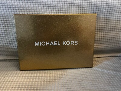 MK Michael Kors Fanny Pack Logo Waist Belt Bag Signature Logo Size S/M New
