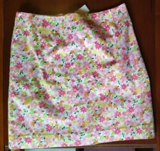 New: Vingtage LILLY PULITZER Lady Like Lady Bug Print Skirt Size: 8