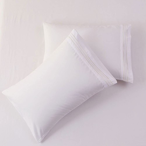 100% 2000TC Egyptian Cotton Sheet Set Bed Flat Fitted Single/Double/Queen/King - Picture 9 of 24