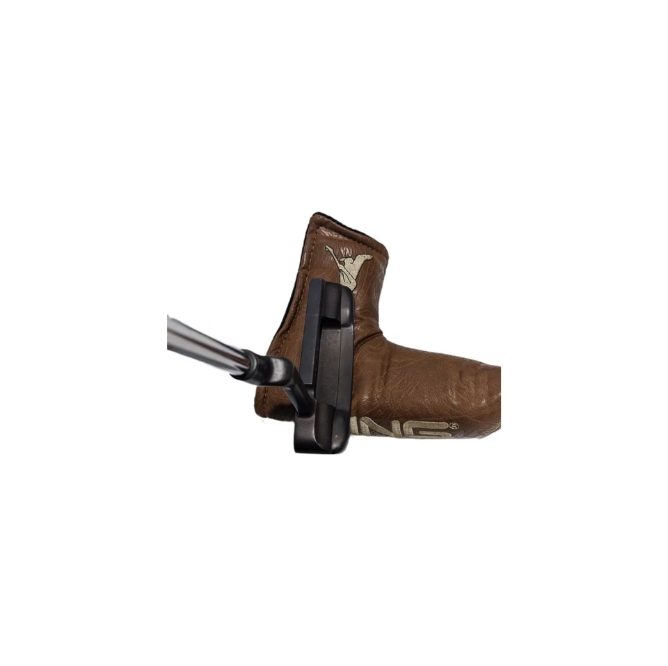 Rare 1998 PING ANSER F LTD ED #1487 124 TI PIXELS 36" ISOFORCE PUTTER W/HC att - Image 4 of 4