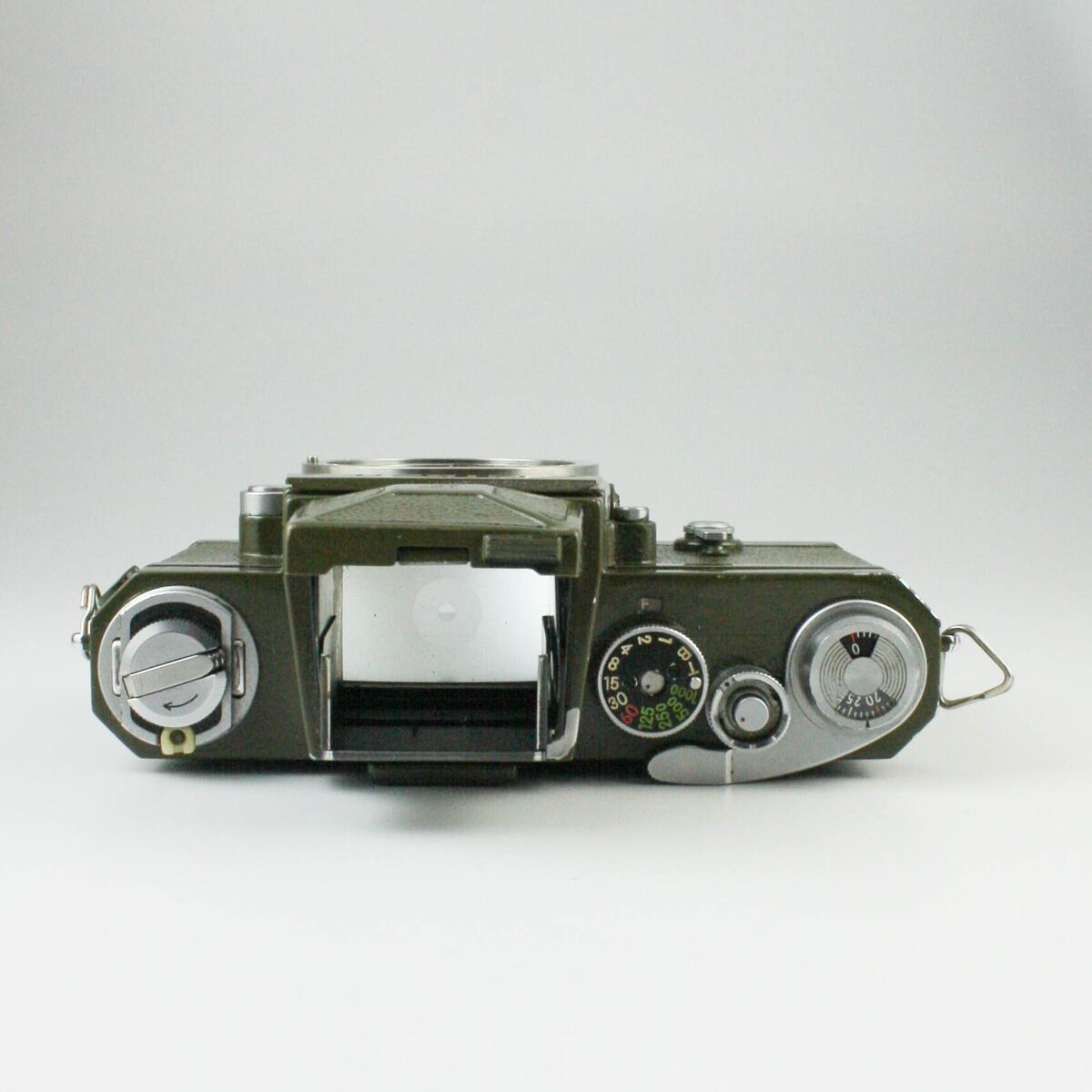Nikon F Camera Body w/Waist Level Finder - Painted Green Nikon F Camera Body w/Waist Level Finder - Painted Green