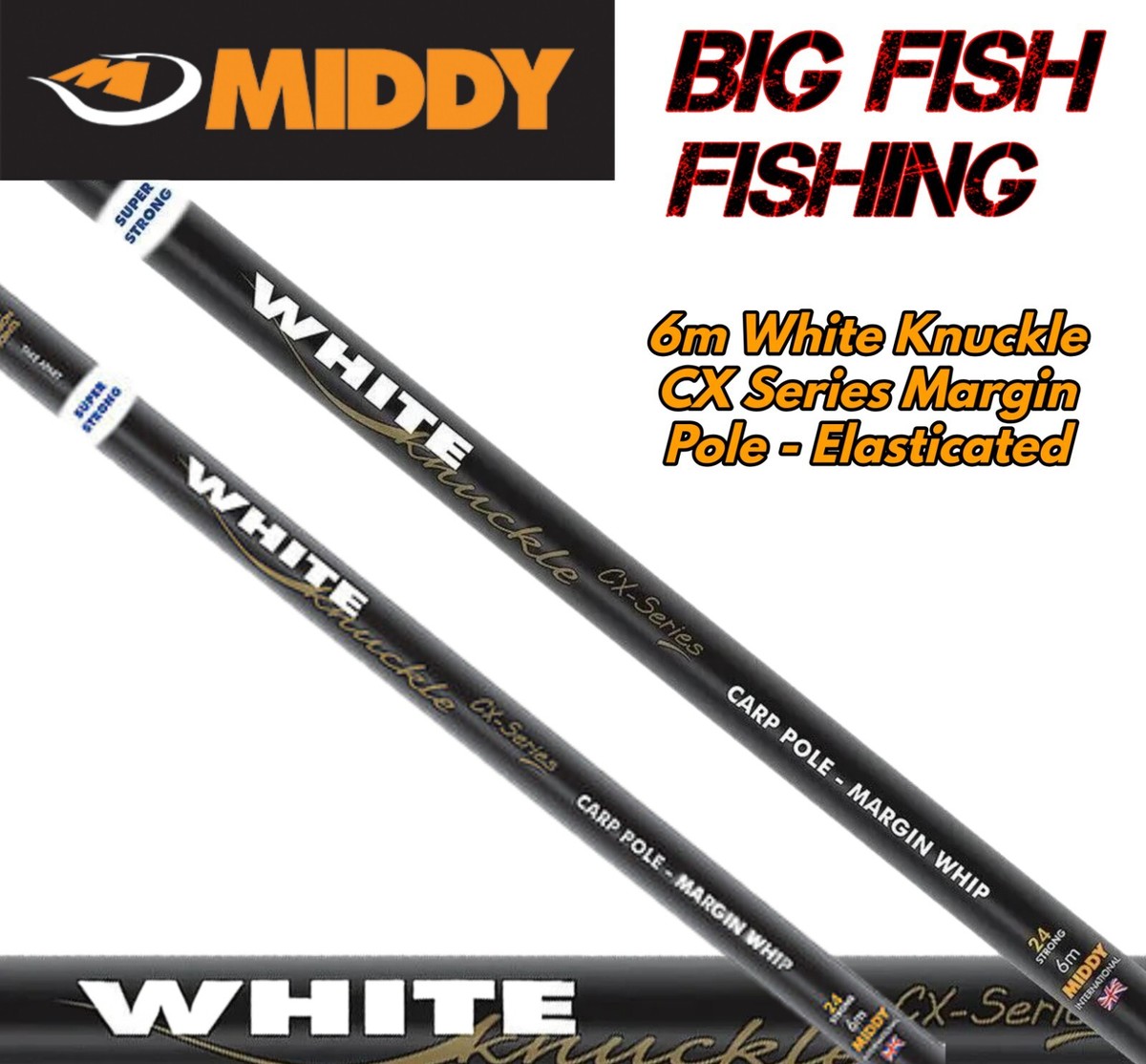 Margin Pole White Knuckle Pole Middy White Knuckle Margin Pole