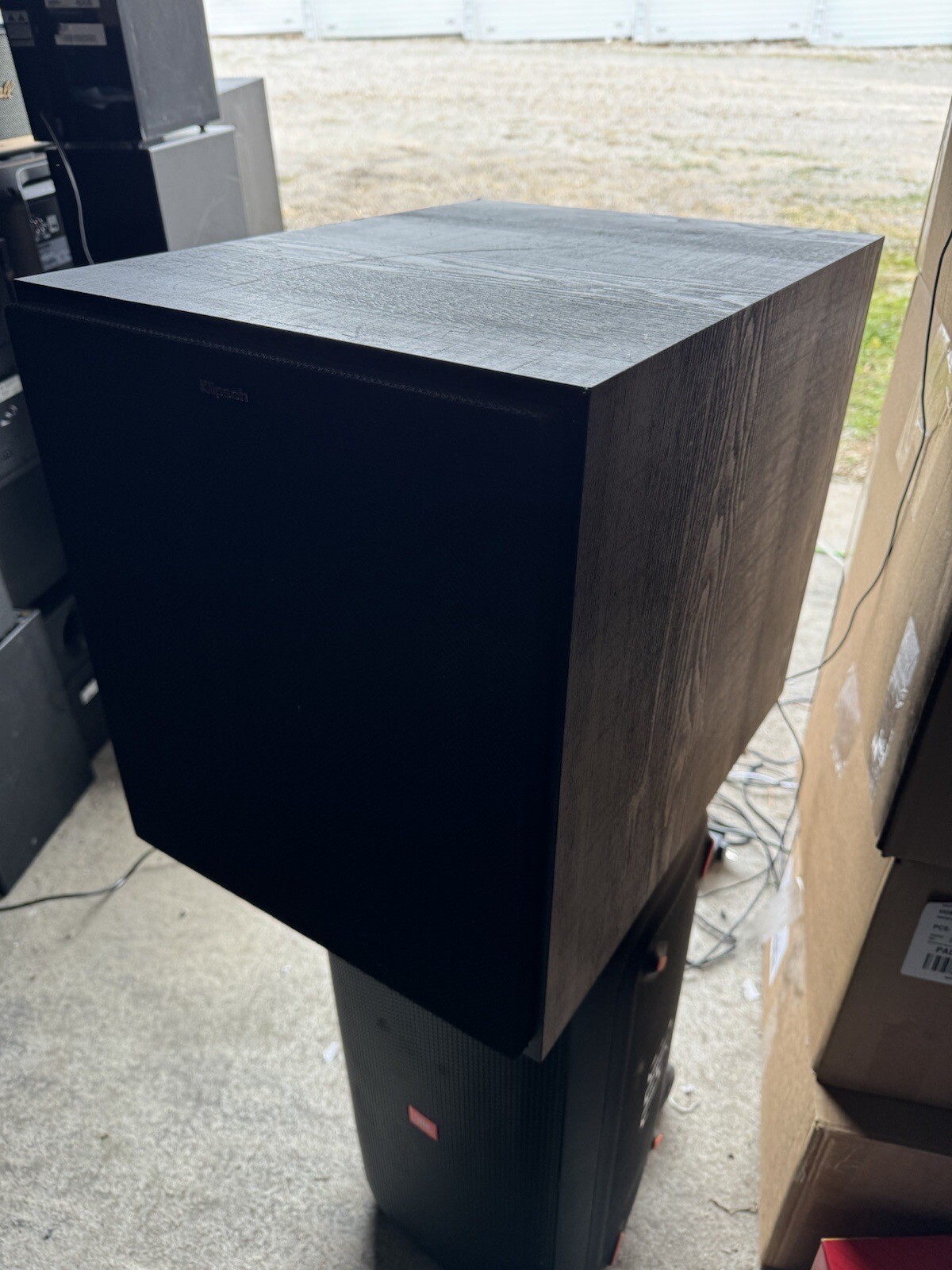 Klipsch R120SW 12inch Subwoofer Black With Power Cord 743878036213