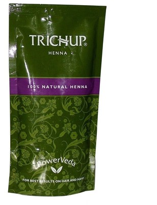 3 x Trichup Henna 100gm premium natural Henna powder for hair and hands tattoo