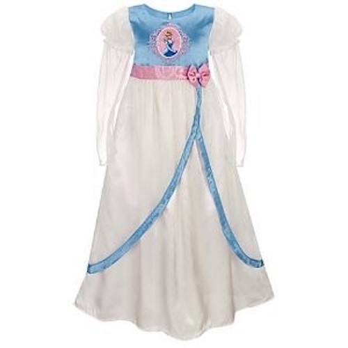 Disney All Princess Deluxe Nightgown Silky Fancy Costume Dress up gown U Pick - Picture 14 of 15