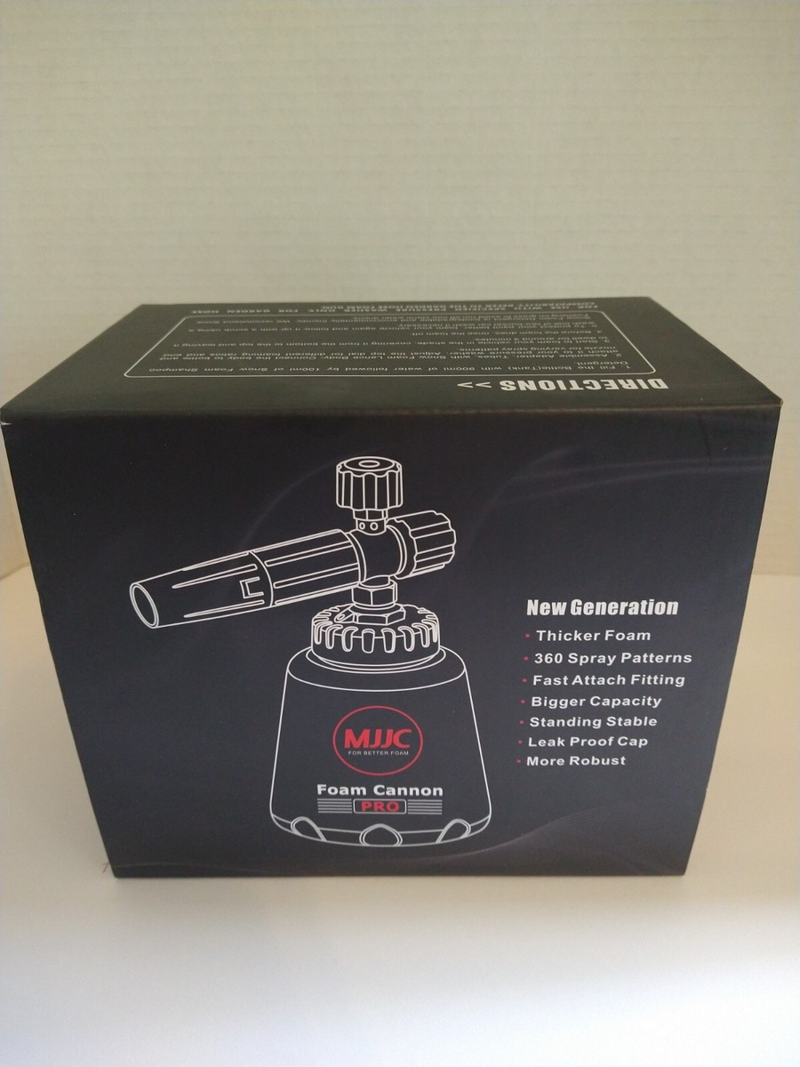 MJJC FOAM CANNON PRO & マルチスプレー セット MJJC Foam Cannon PRO V3.0 for new Eazy Force/Eazy Lock