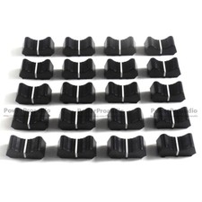 20pcs Manopole Fader Ricambio PER ALLEN & HEATH XONE 1D 2D 3D 4D 32 62 464 S2 Nero