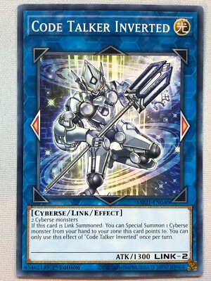 Yugioh 2021 Tin of Ancient Battles Code Talker Inverted NM/M