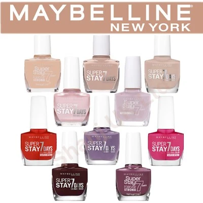 Maybelline Super Stay 7 Days Gel Nail Polish Varnish Quick Dry Mani & Pedicure