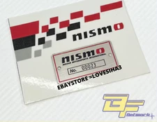 Nismo Emblem Nissan Nismo Aluminium Emblem Plate