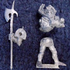 1989 Chaos Warrior V2 Games Workshop Citadel Champion Warhammer Knight Halberd