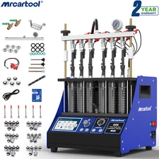 12/70/120V GDI Fuel Injector Pulse Tester Cleaner Ulrasonic Cleaning Machine Kit