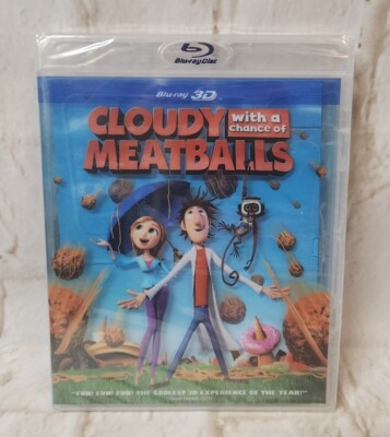 Cloudy With a Chance of Meatballs Blu-ray/DVD, 2010 New Sealed