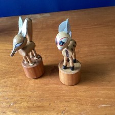 VINTAGE Wakouwa Style Pop-up Collapsing Fall Down Animals No Makers Marks