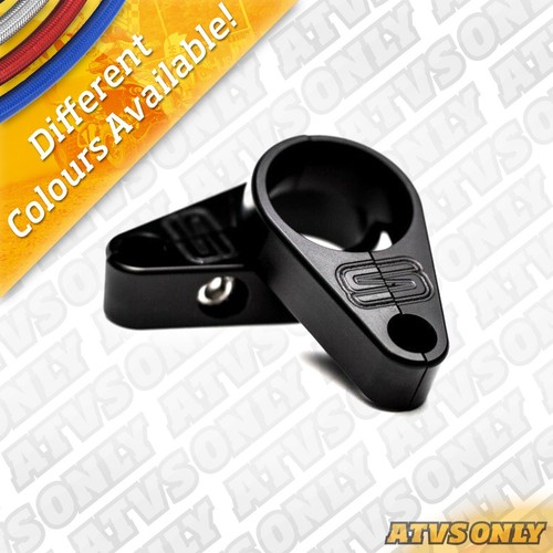 Raptor 250 Brake Line Clamp For Yamaha Black 250 2008-12 Streamline Hose Clip - Picture 2 of 2