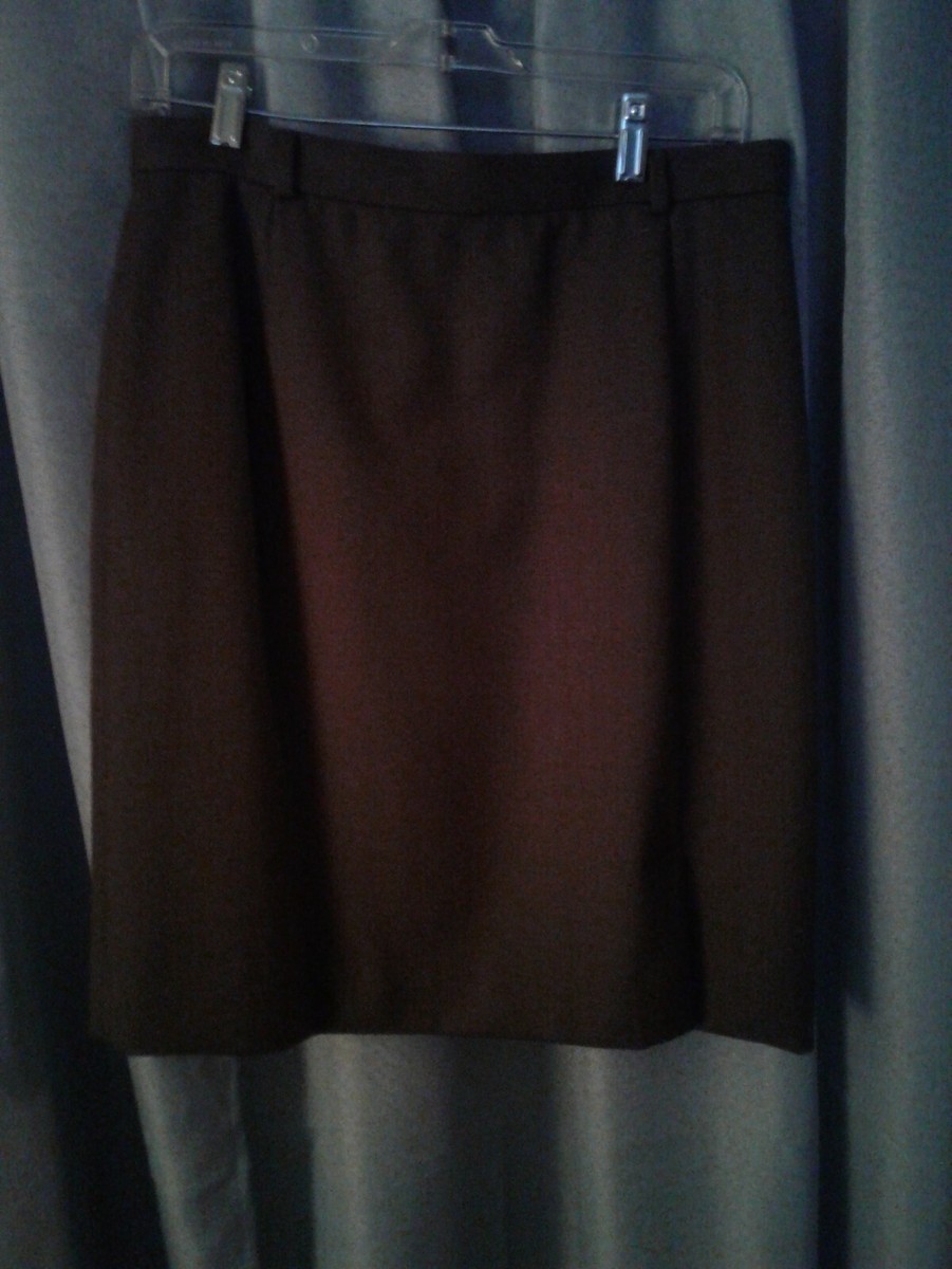 新品半額　65%OFF BARRY BRICKEN MADE IN USA Barry Bricken For Mark Shale Women's Skirt 12 Green Pencil
