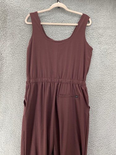 PraNa Railay Jumpsuit One Piece Sleeveless Lightweight Size M /bordeaux - 第 2/9 張圖片