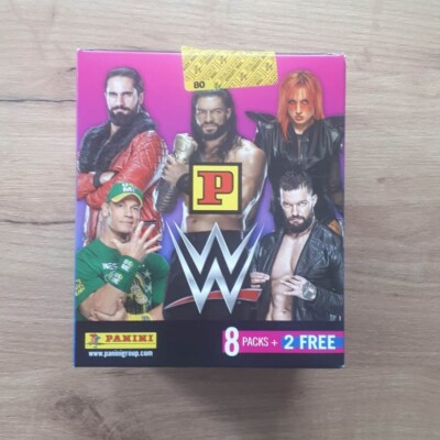 Panini WWE Debut Edition 2022 - MEGA BOX (10 Booster/Packs - 50 Trading Cards)