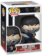 Funko POP #1057 Movies Mortal Kombat Sub-Zero Figure Brand New and In Stock