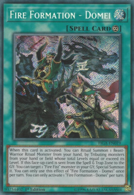 Fire Formation - Domei - FIGA-EN019 - Secret Rare - 1st Edition x1 - Near Mint