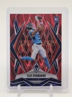 2025 Panini Phoenix Football Red Seismic Elic Ayomanor #167
