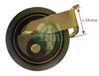 Spannrolle Zahnriemen Ø72Mm FüR Audi A3 8L A6 C5 4B2 Avant 4B5 TT 8N 1.8 96-10