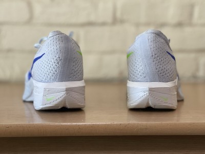 Nike ZoomX Vaporfly Next% 3 Men Size 8.5 Grey Blue Running Shoes