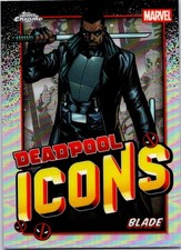 2025 TOPPS CHROME DEADPOOL ICONS #8 BLADE