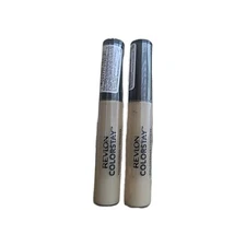 2 SEALED Revlon ColorStay Liquid Concealer Makeup, Full Coverage, 001 Banana