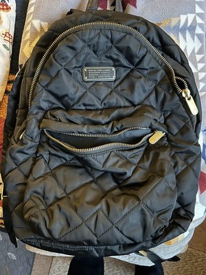 Marc Jacobs Quilted Black Backpack with Gold Plaque Marc Jacobs | Bags | Marc Jacobs Quilted Backpack Black With  main image 2