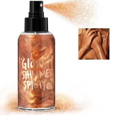 HOSAILY Body Glitter Spray - Bronze Shimmer for Face, Hair  04