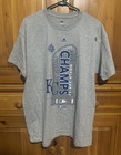 Majestic Kansas City Royals 2015 World Series Champs MLB T-Shirt Men’s L NWOT